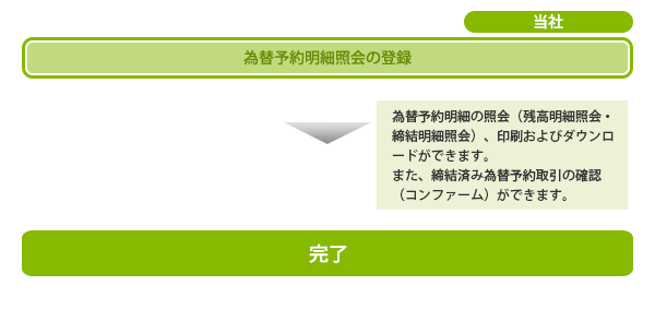 為替予約明細照会概要