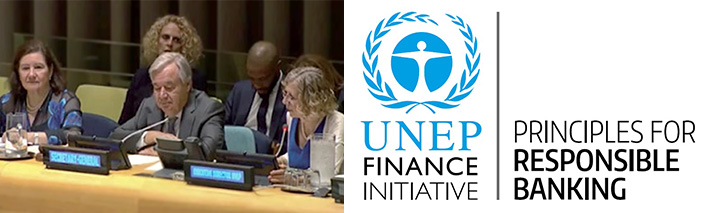 UNEP FINANCE INITIATIVE | PRINCIPLES FOR RESPONSIBLE BANKING