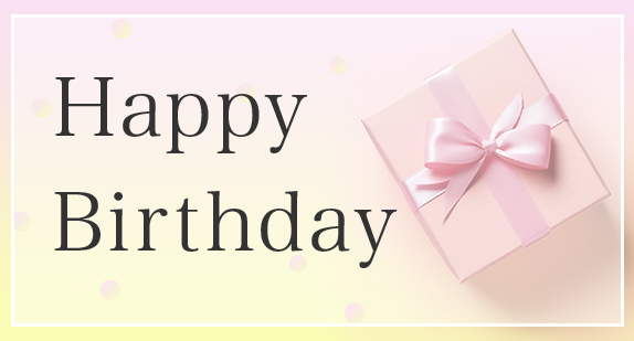 HAPPY BIRTHDAY