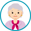 80代女性イメージ