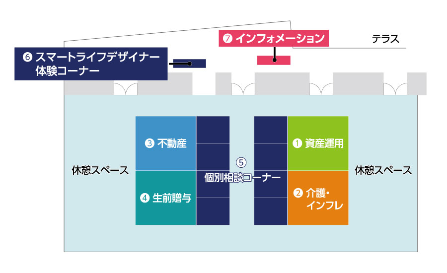個別ブース会場マップ