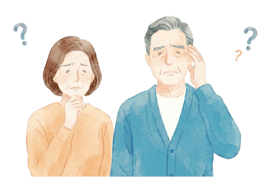 資産活用に悩む夫婦イメージ